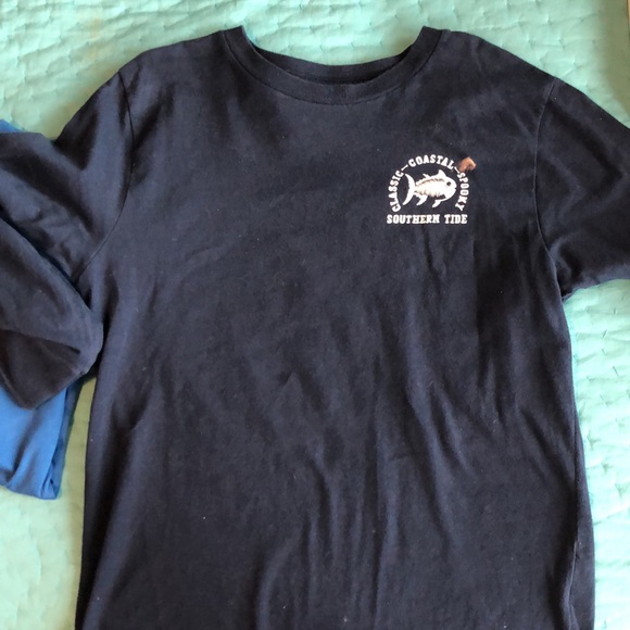 Boys Southern Tide Christmas shirt w/ Halloween tee for free - Picture 5 of 7